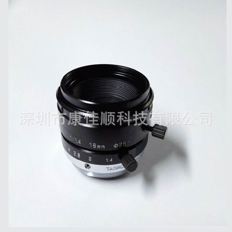 Tamron/腾龙工业镜头17HF，焦距16MM，F1.4定焦镜头，全新库存