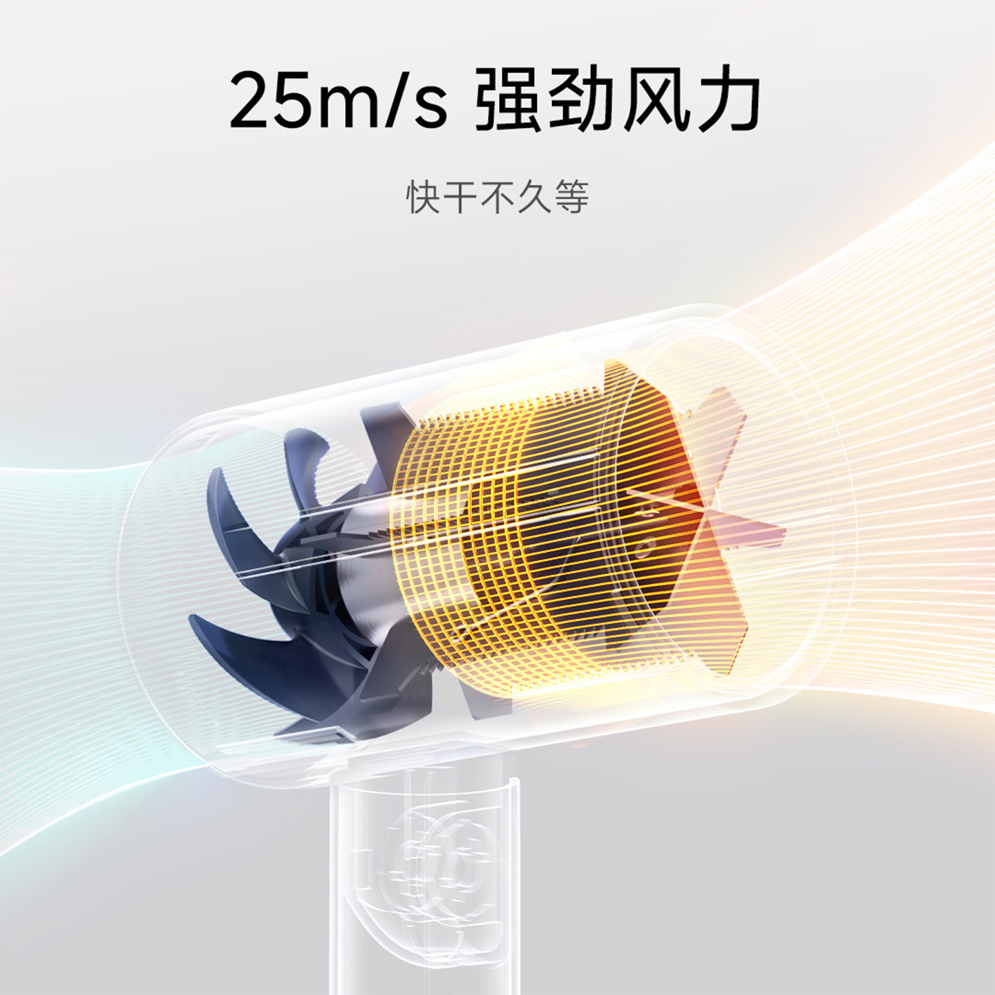 Genuine MIJA portable hair dryer H101 folding student H300 hair dryer H501 dormitory negative ion H701 2