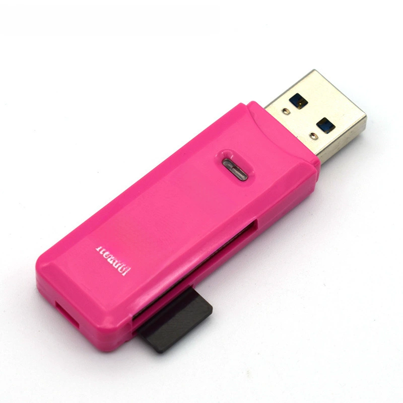 Поставка от производителя: USB 3.0 кардридер SD/TF 2‑в‑1, высокоскоростное чтение/запись, поддержка карт до 1 ТБ