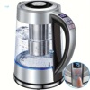 Electric Kettle 60.87oz Electric Glass Kettle With 12跨境|ms