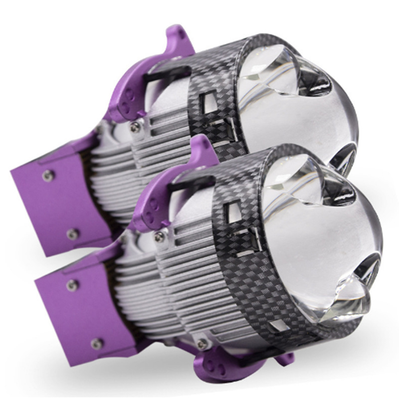 JG13LED directa lente de doble luz 75W de alta potencia transformar el faro del automóvil