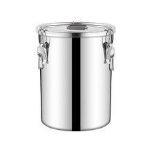 BTV4不锈钢米桶304加厚家用防虫防潮装茶叶米缸密封桶面桶加厚储