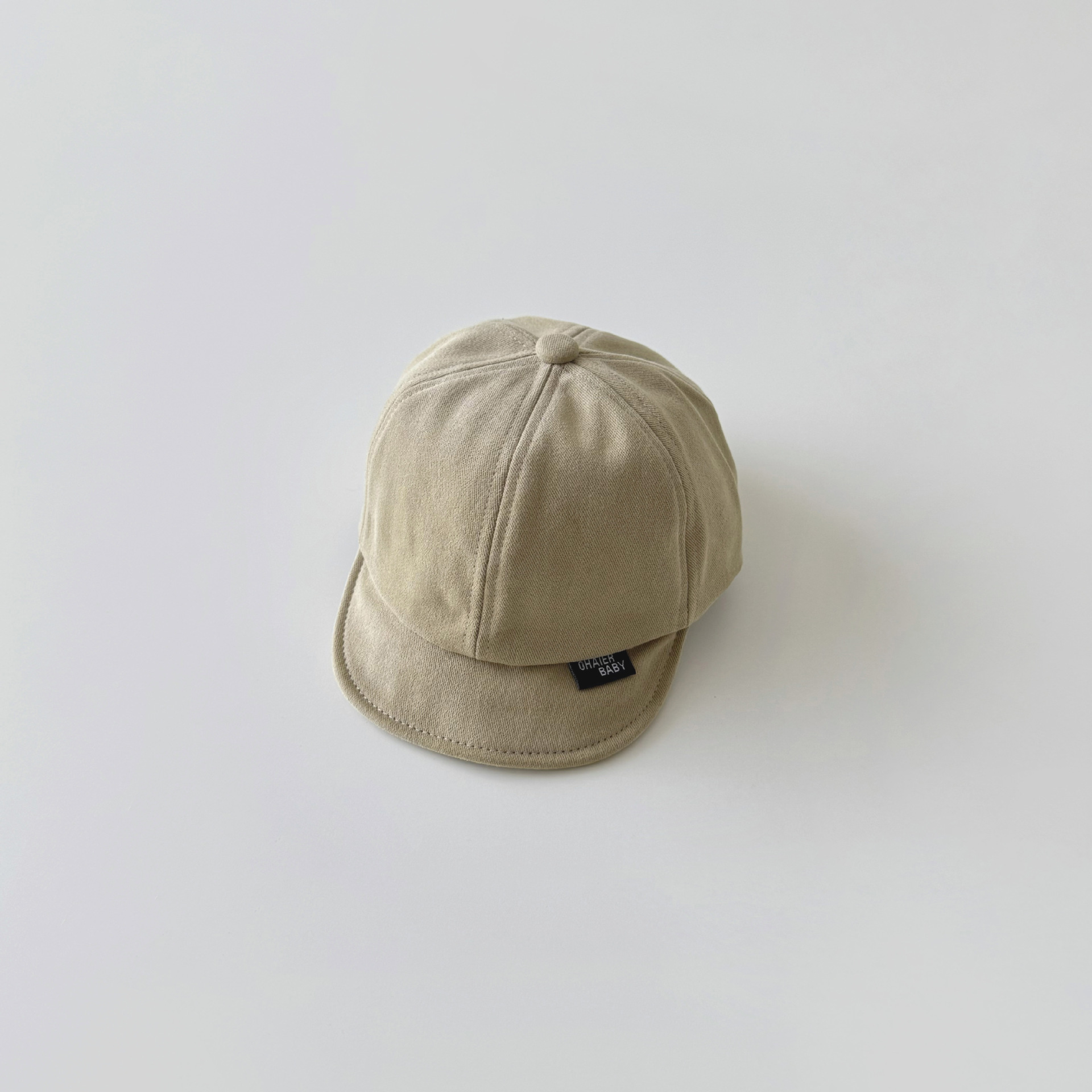 Unisex Baby hat Spring and autumn ins simple soft eaves thin baby cap children's baseball cap_voghion.com