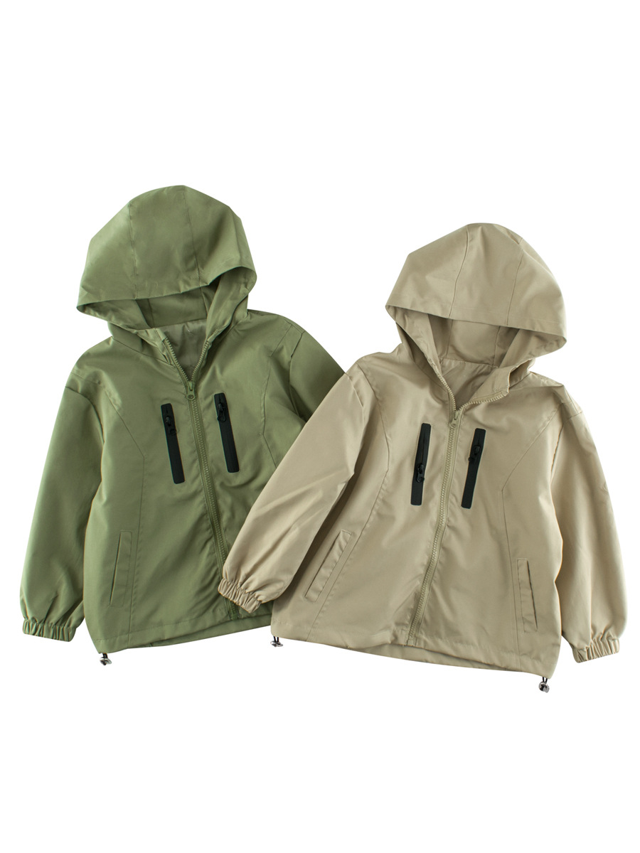 27kids marca de moda ropa para niños tops otoño nuevo estilo chaqueta para niños ropa de bebé para hombres camisa con cremallera con capucha al por mayor