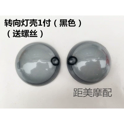 Turtle King electric car transparent Other Electric Vehicle Accessories - 1-set-of-turn-signal-housing-black-with-screws-included