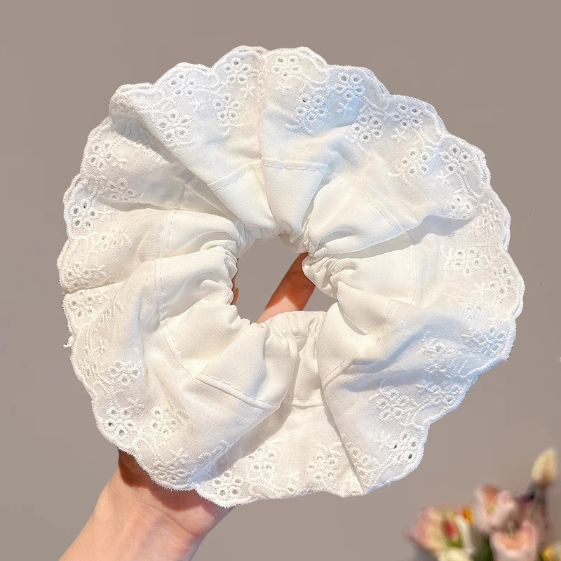 Coleteros de alta gama estilo 2025 para mujer con lazos de goma, coleteros para el cabello con un estilo de bosque para accesorios de cabello de niñas.