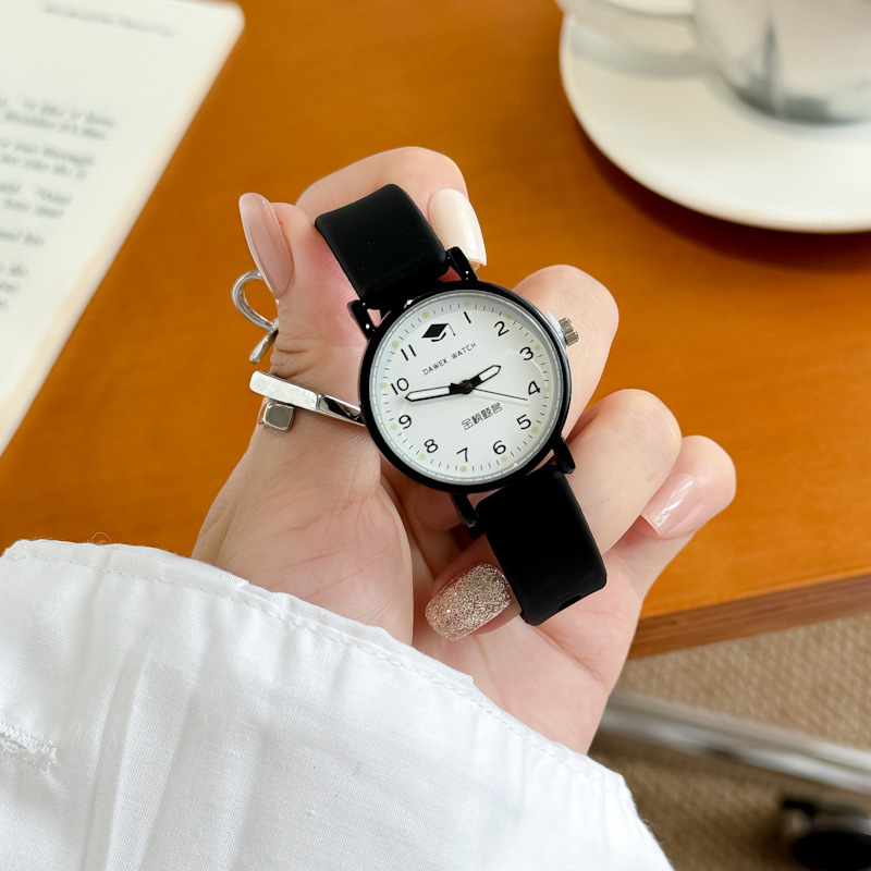 Exam-Specific Watch for Women, Suitable for Middle and High School Students, Male and Female Students for Middle and High School Entrance Exams, Only Shows Time, Silent, Simple Quartz Exam-Specific Watch for Women, Suitable for Middle and High School Students, Male and Female Students for Middle and High School Entrance Exams, Only Shows Time, Silent, Simple Quartz