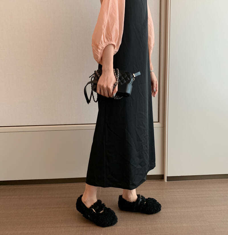 Tamanho grande sapatos peludos para outono e inverno exterior usar nova sola plana internet celebridade encaracolado mais gorro de veludo única mulher_voghion.com