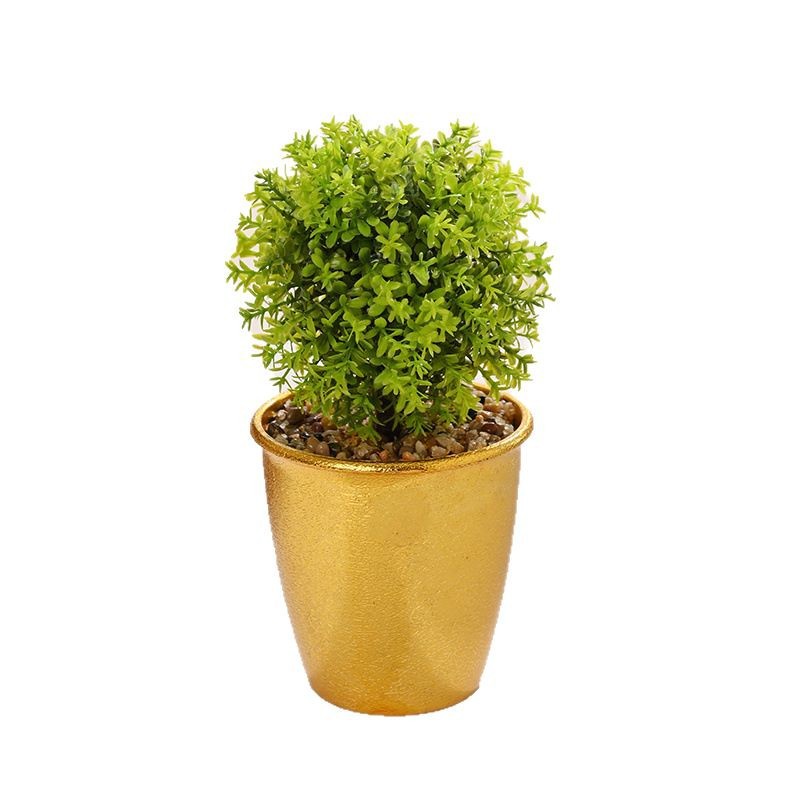 Flor falsa estilo pastoral bola de hierba pequeña flor de simulación bonsai decoración creativa flor de moda plantación verde artificial simulación maceta image 6