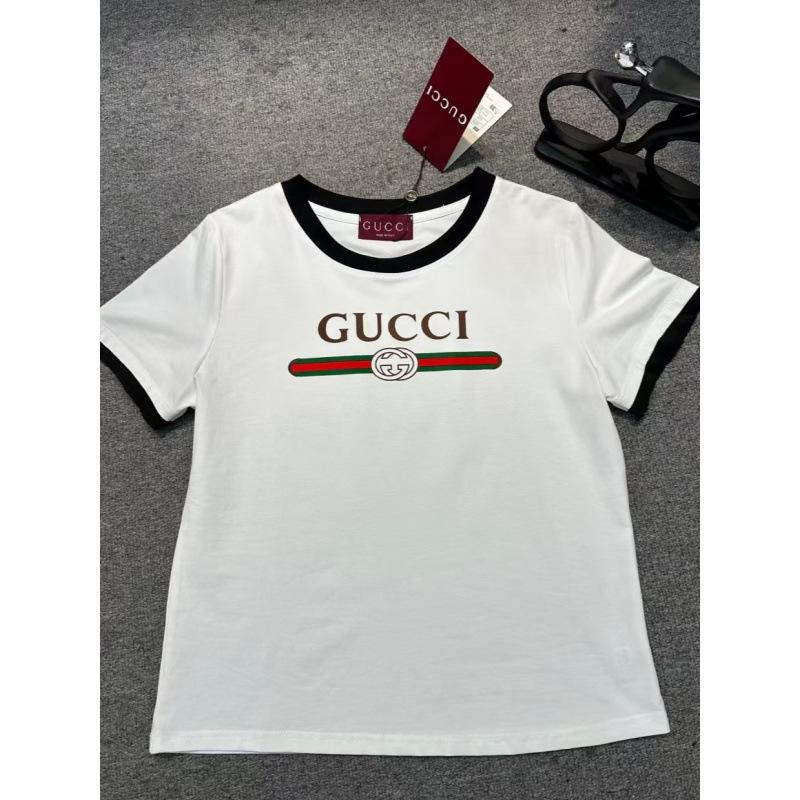 26 New Summer Style Letter-Printed Contrasting Color Round Neck Short-Sleeved T-Shirt Tops 26 New Summer Style Letter-Printed Contrasting Color Round Neck Short-Sleeved T-Shirt Tops