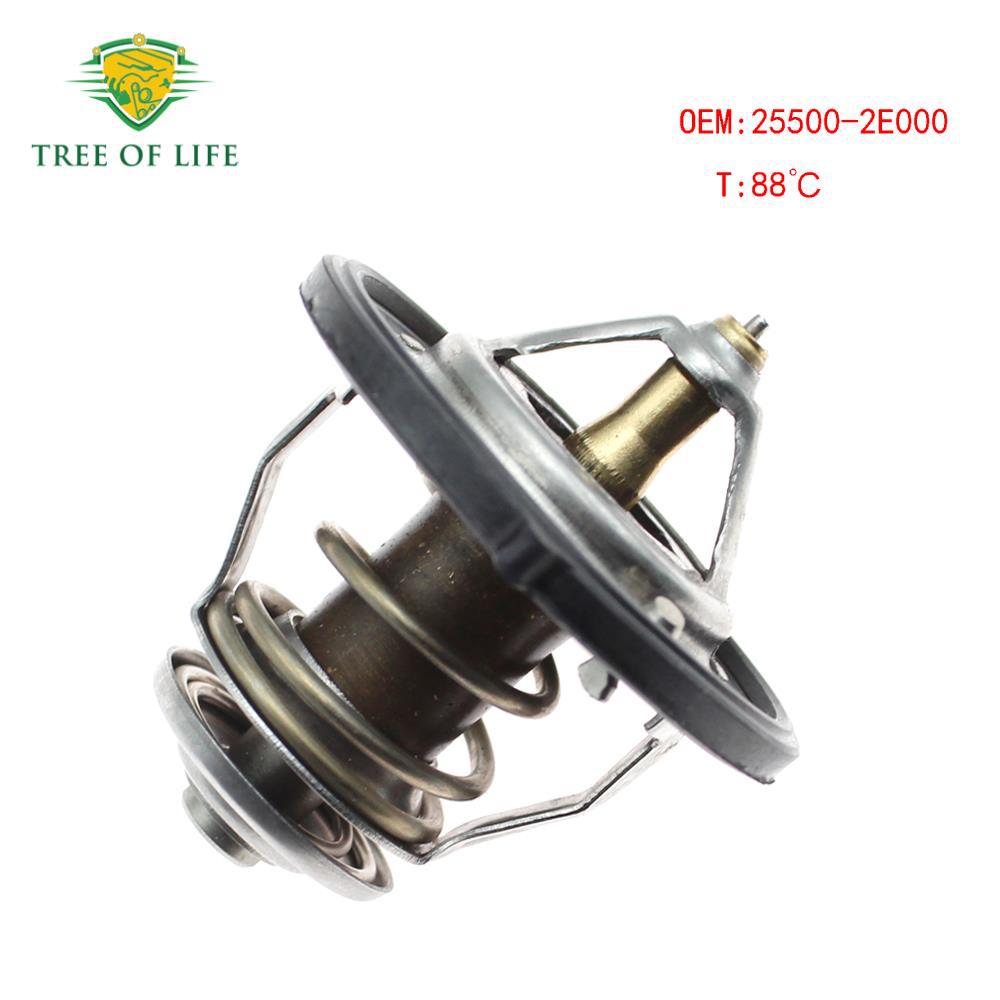 25500 - 2E000 para termostato de refrigerante de motor Kia moderno
