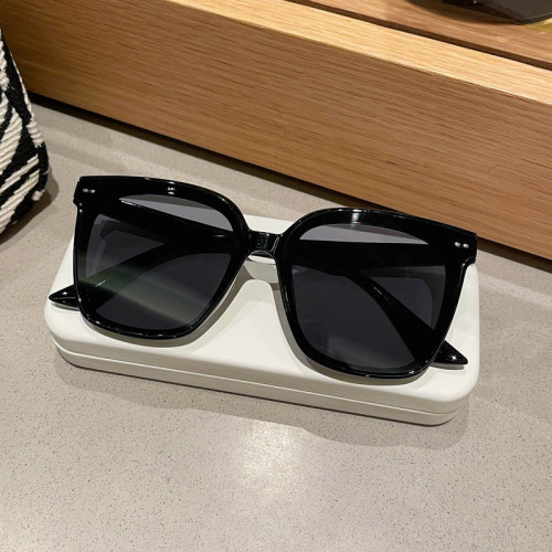 GM HD Sunglasses for Women, 2024 New Style Large Frames for Large Faces, Slimming, Natural and Fashionable Women's Sunglasses