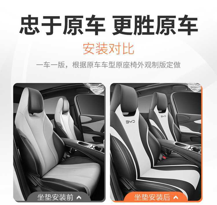 2025 BYD e2 New Energy Electric Vehicle Cushion All Seasons Universal Full Surrounding Leather Seat Cover