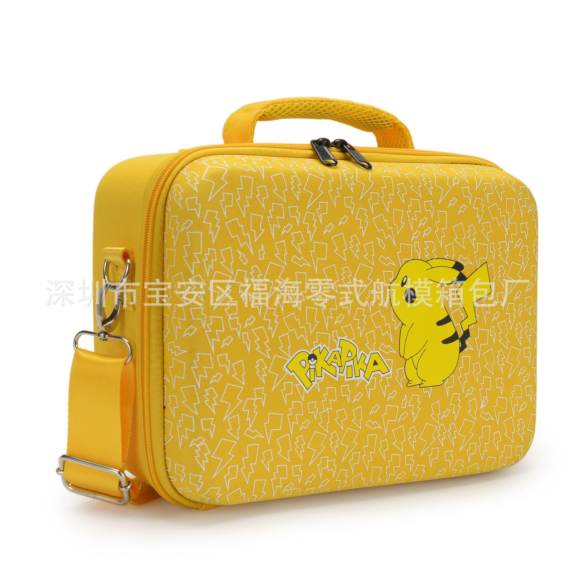 Pikachu NS Nintendo Switch bolsa de almacenamiento caja dura bolsa protectora Switch caja de almacenamiento bolsa grande Accesorios