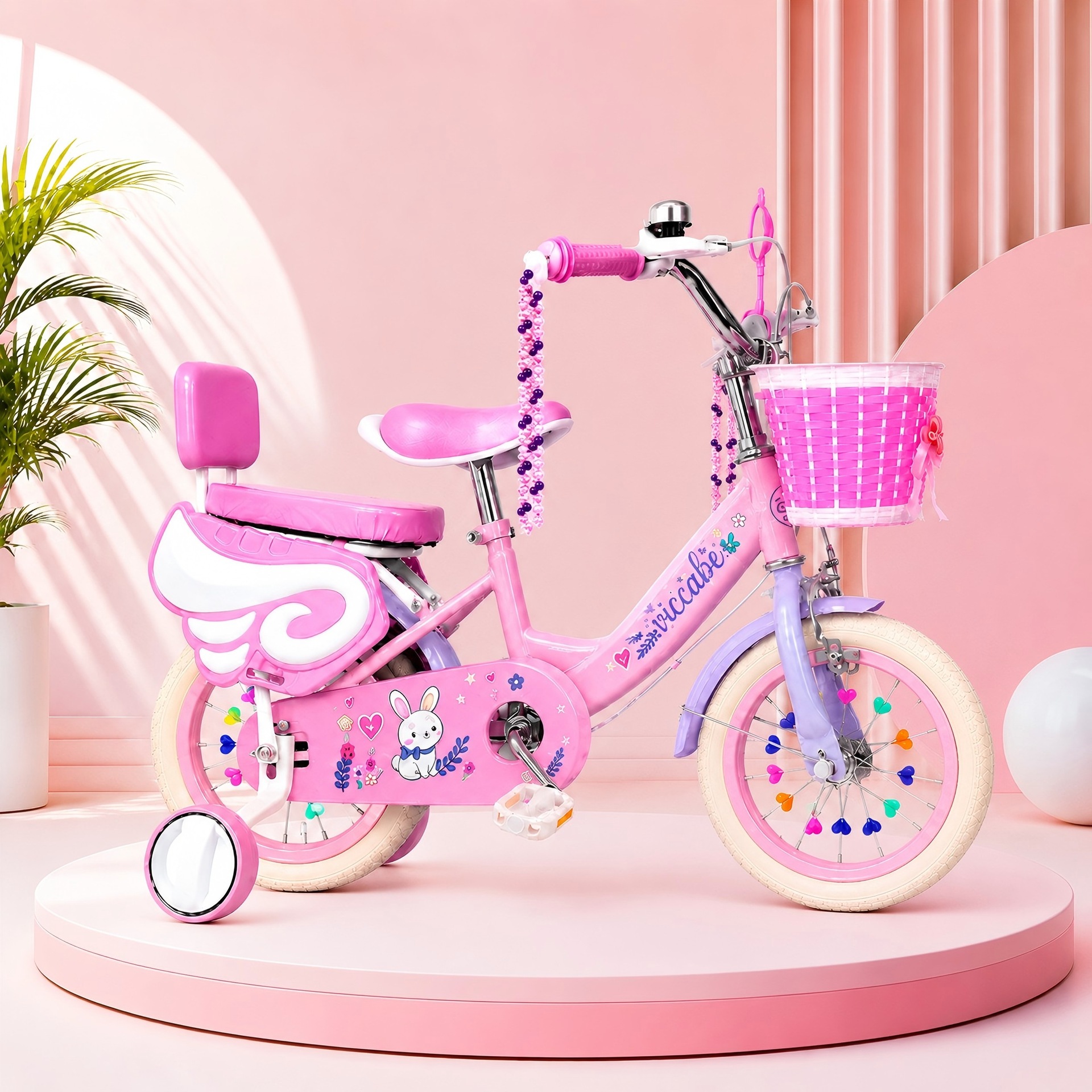 Bicicletas infantiles niñas de 2 años, 3 años, 5 años, 6 - 8 años de edad, bicicleta para niños de 12 pulgadas, 14 pulgadas, 16 pulgadas, 18 pedazos de bicicleta image 8