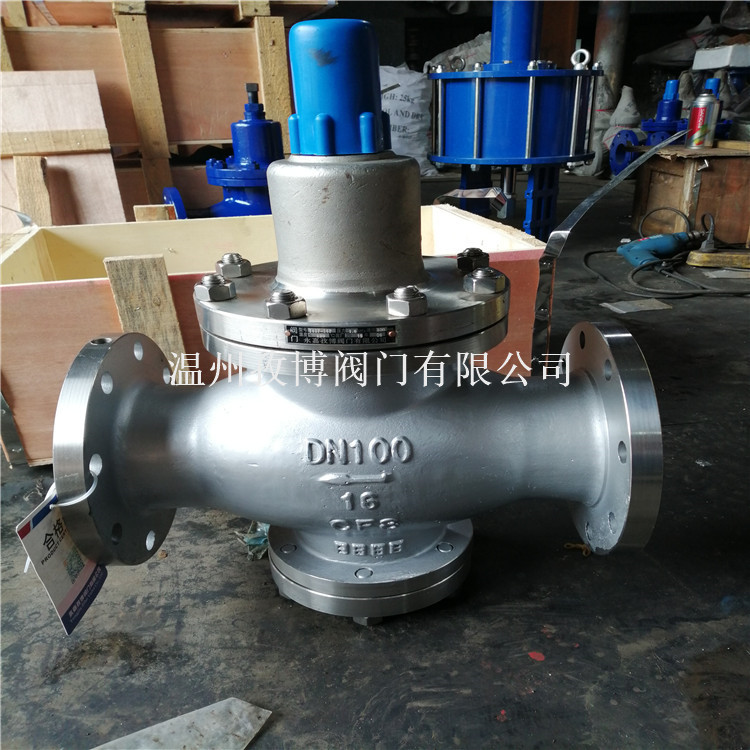 Y42X-40RL Y42F-40RL 不锈钢CF3M手动调压阀 海水 压缩空气减压阀