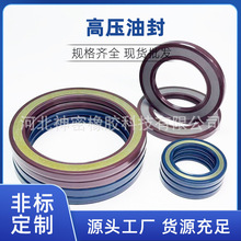 厂家供应氟胶高压油封密封圈耐高压O型密封圈高压油封可定制