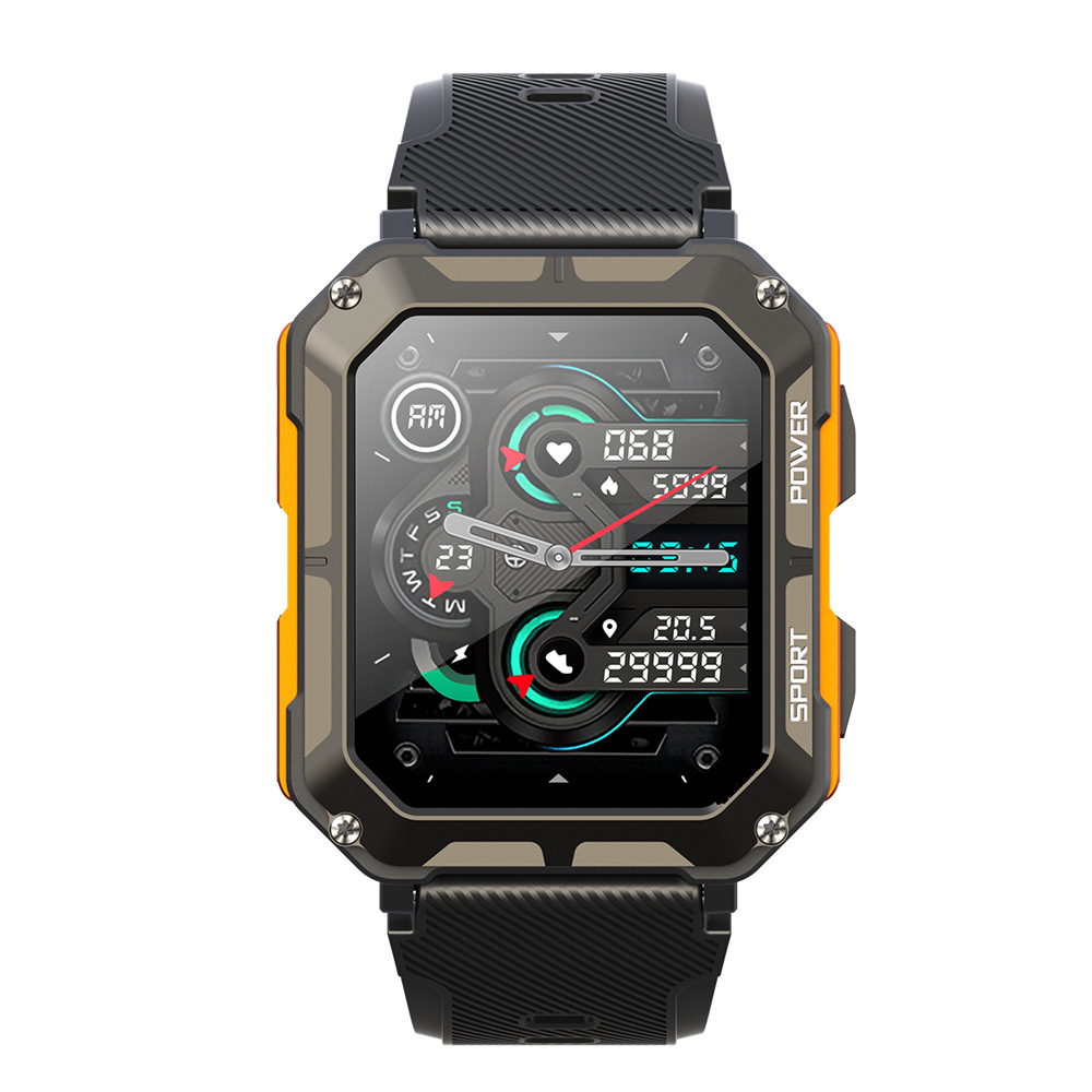 Transfronterizo nuevo C20PRO Bluetooth llamada reloj inteligente deportes ritmo cardíaco presión arterial resistente al agua fuerte resistencia ventas directas de la fábrica