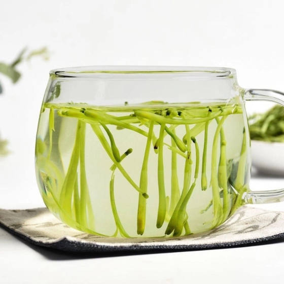Honeysuckle tea to remove fire and clear heat mountain honeysuckle Hunan natural honeysuckle stay up late to get angry chrysanthemum burdock tea