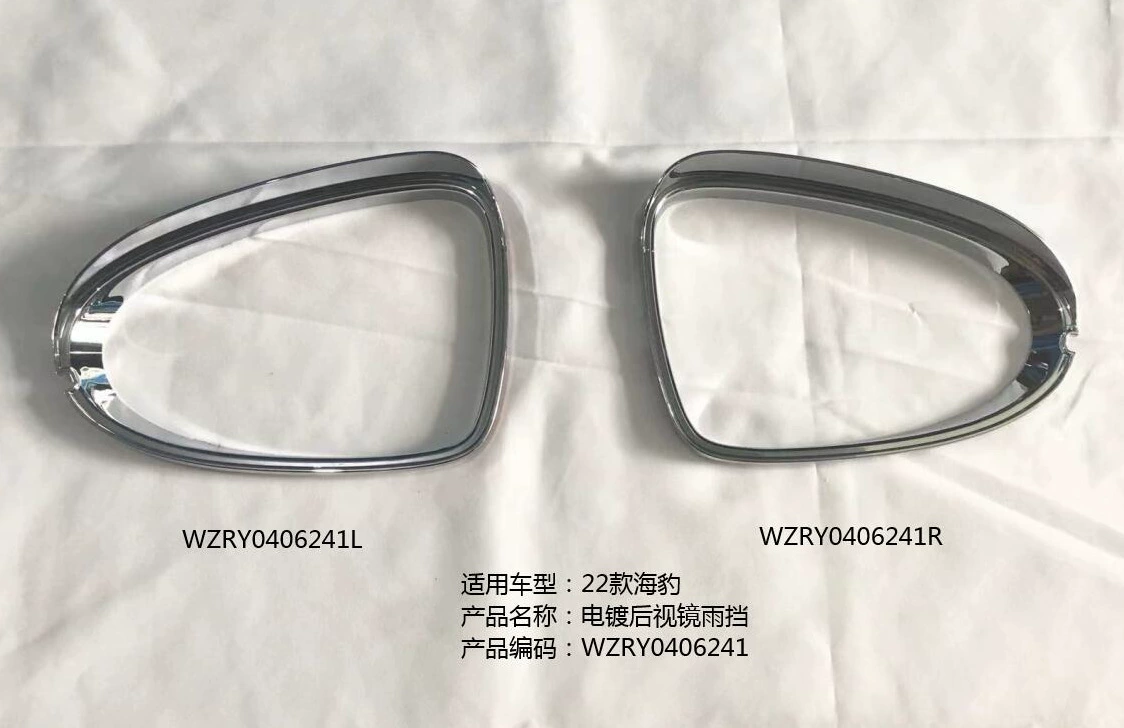 Подходящая для BYD Seal DM-i декоративная наклейка на зеркало заднего вида из углеродистого волокна, ABS-материал