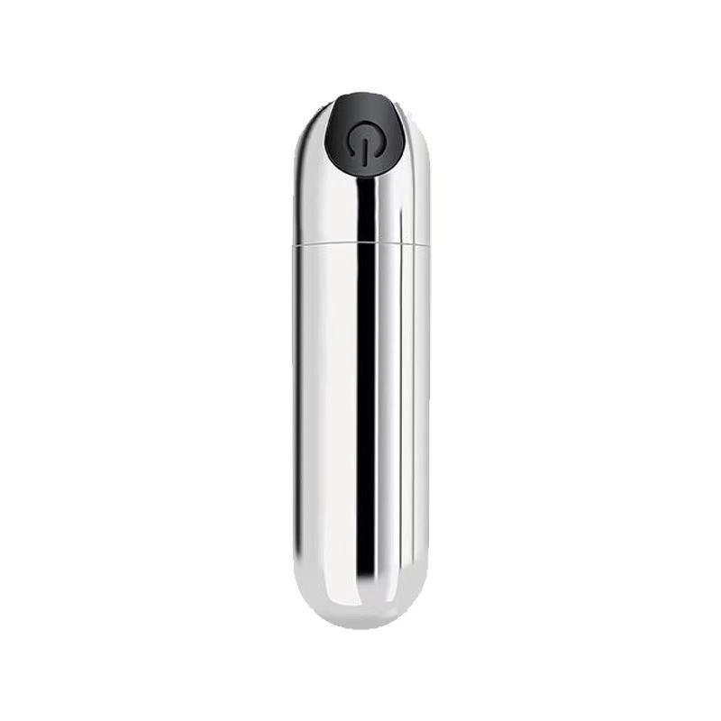 USB Rechargeable Wireless Remote Vibrating Egg Bullet Vibrator, Black ABS Body, Quiet Motor — detail image 1