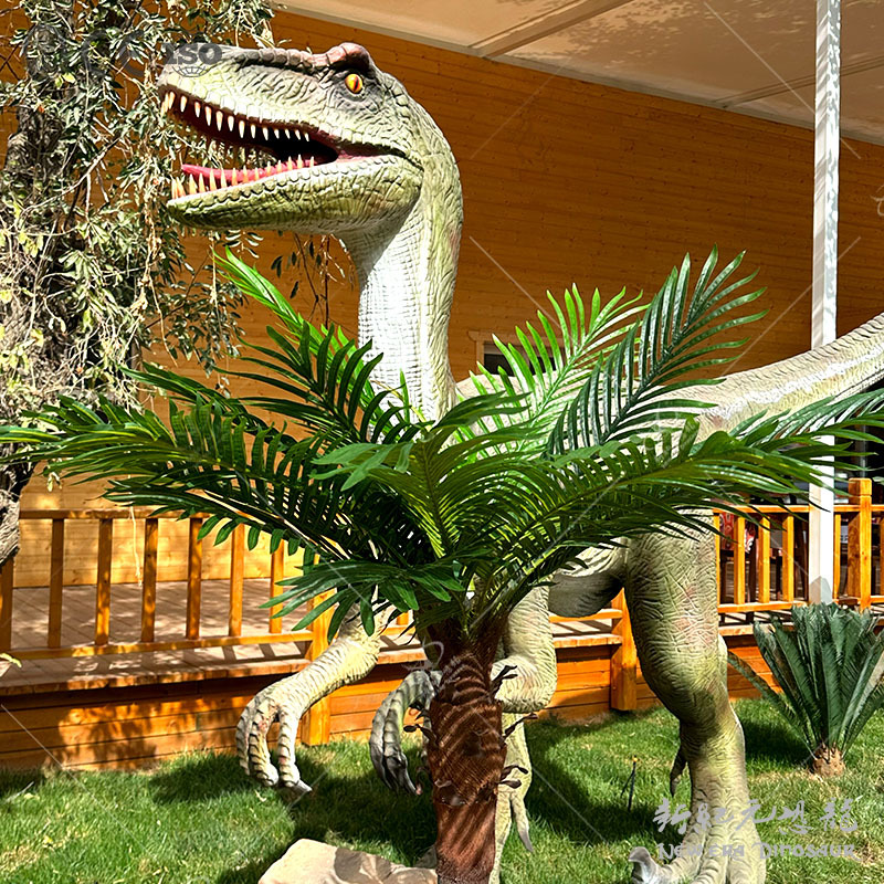 Dinosaurio de simulación a gran escala Tyrannosaurus Rex Dinosaurio eléctrico llamará modelo de movimiento Paisaje parque de atracciones modelo de dinosaurio