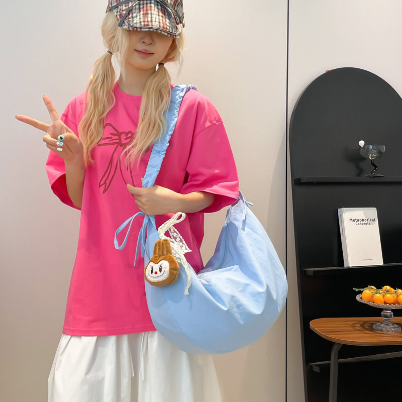 Shake-up Marvel Tini otoño viaje dopamina mochila de hombro pliegue de cuerda bolsas deportivas de viento perezoso