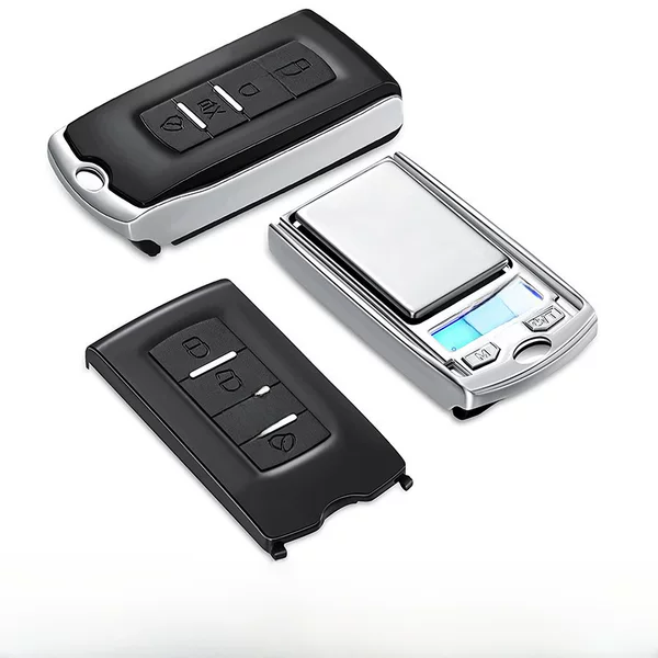 Cross-border mini electronic jewelry scale 200g0.01G high-precision car key scale DIY lipstick miniature pocket scale