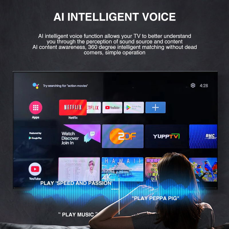 Produs nou Q5max ATV set-top box 905 Android 11.0 Google ATV player de rețea Bluetooth 5G 2G8G_voghion.com