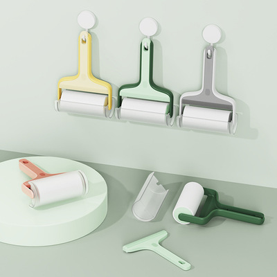 跨境两用猫毛刷除毛刷滚筒粘毛器清理狗毛地毯猫狗宠物去毛用品|ms