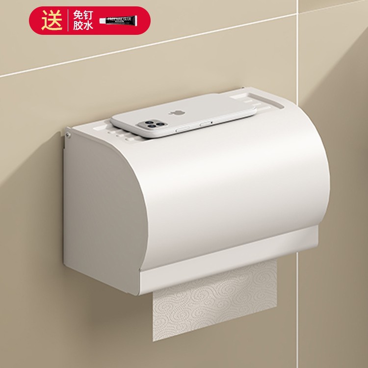 Estante de toallas blancas estantes de toallas sin perforación para el hogar espacio de aluminio para el baño plegable doble barra de toallas