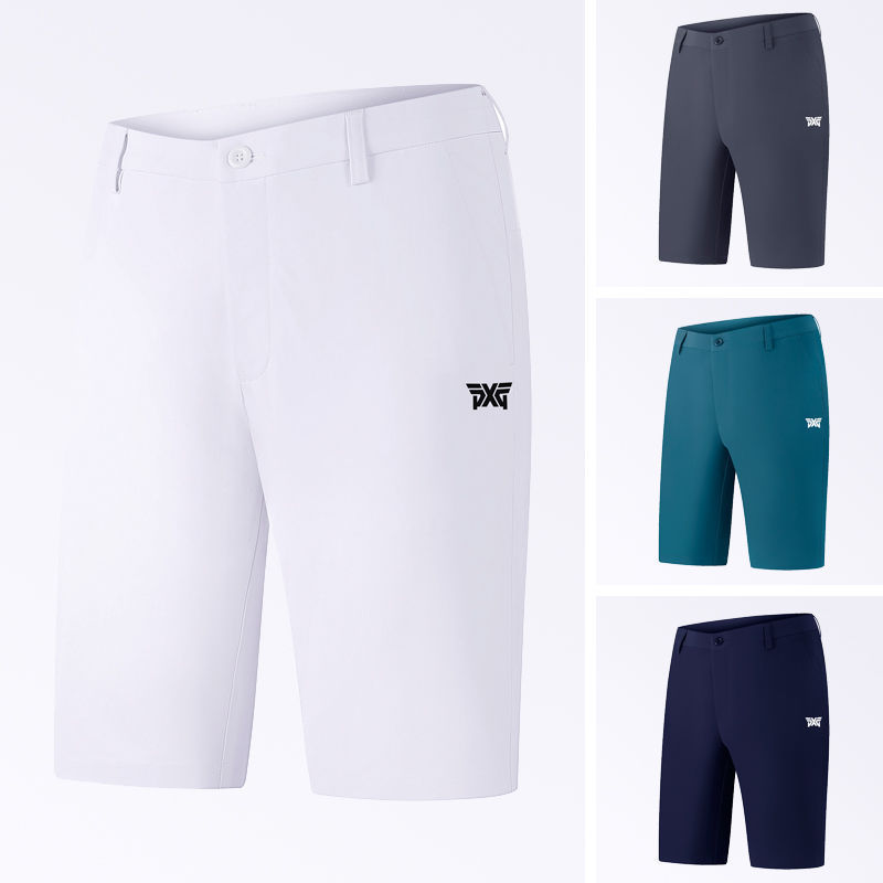 Summer Golf Shorts Men's Breathable Quick-Drying Stretch Pants Men's Outdoor Sports Pants Golf Men's Five-Point Pants
