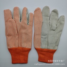厂家直销针织绒布手套  防护手套 迷彩手套 花园手套