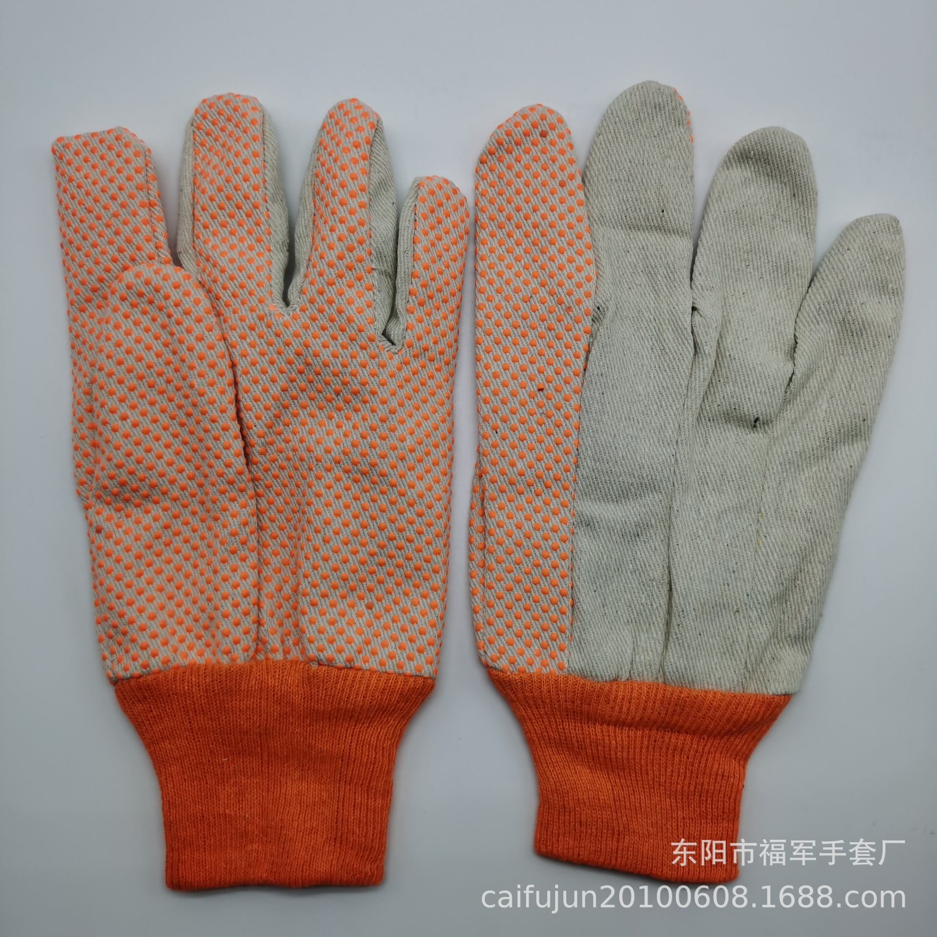 厂家直销针织绒布手套  防护手套 迷彩手套 花园手套