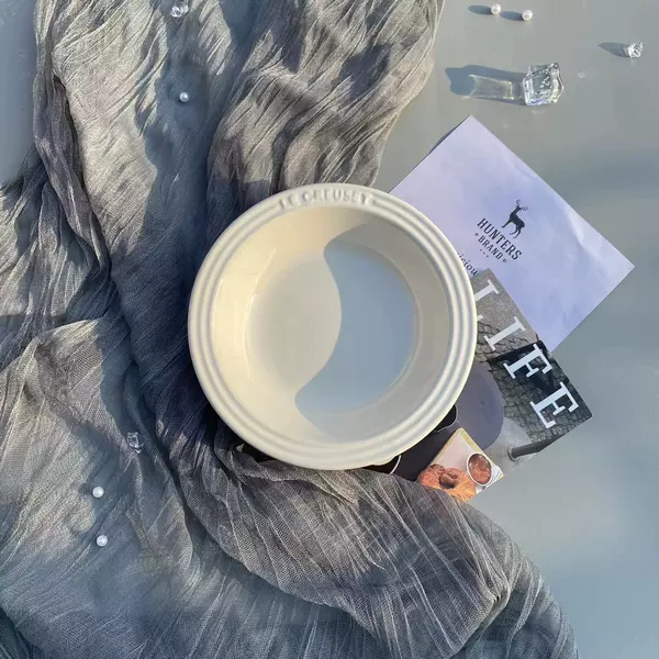 Creamy white