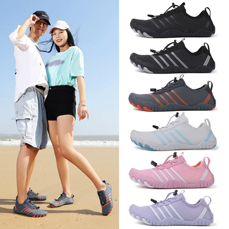2023 Новая трансграничная обувь с пятью пальцами Уличная обувь для трассировки Пляжная обувь для пар Беговая обувь Обувь для плавания Альпинизм