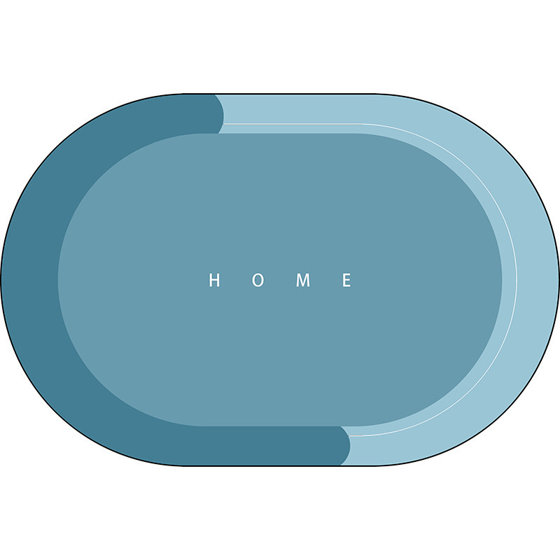 Alfombra de barro de diatomeas transfronteriza alfombra suave alfombra absorbente alfombra de baño alfombra de piso de baño antideslizante de secado rápido