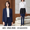 Blue (suit + trousers) + b1602 white shirt