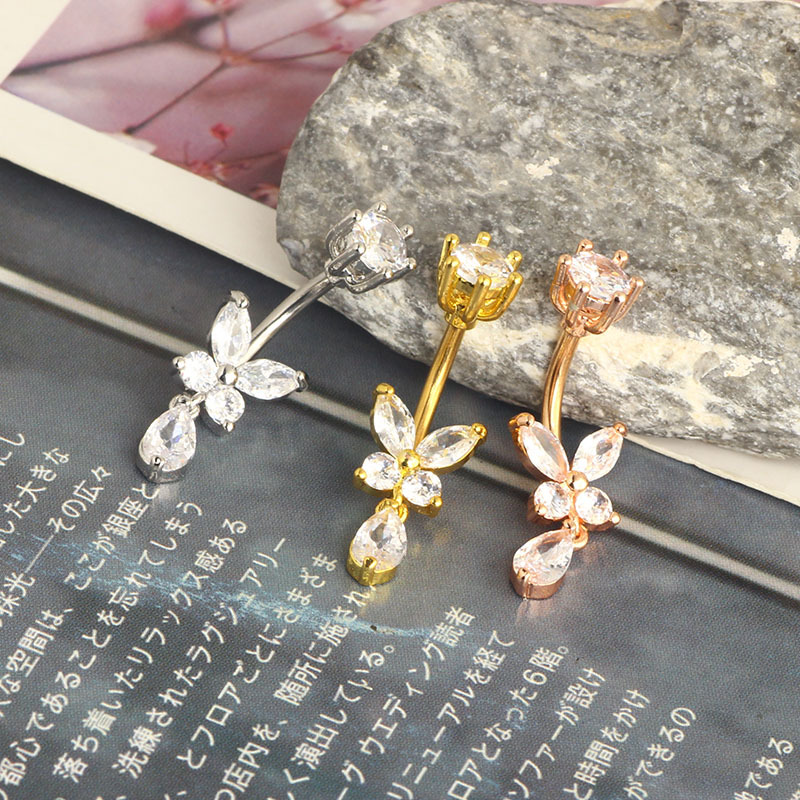 Pointed titanium steel lip stud product view