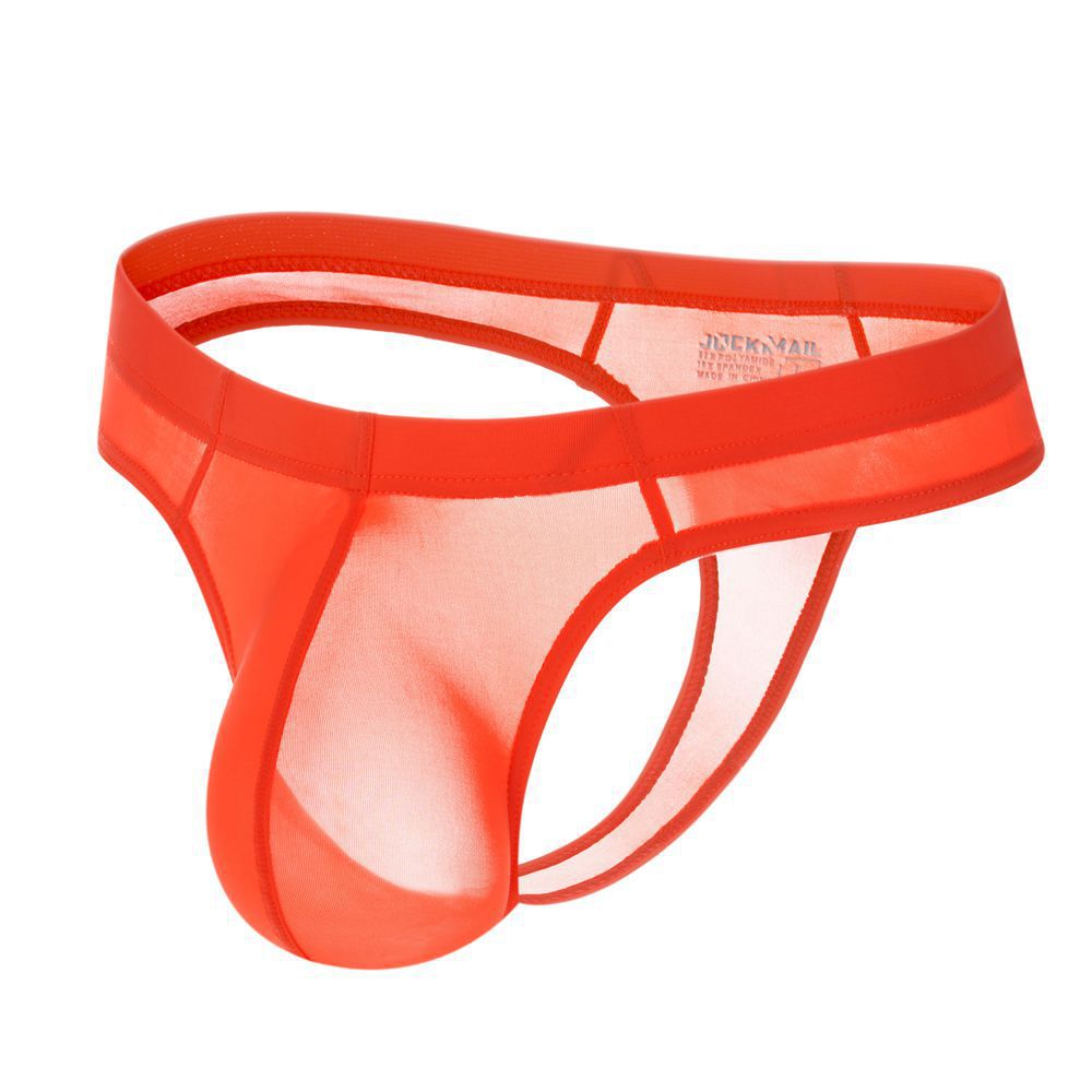 Ice Silk Ultra-thin Semi-transparent Sexy Men's Briefs Bikini T-string Thong Fun And Pleasure_voghion.com