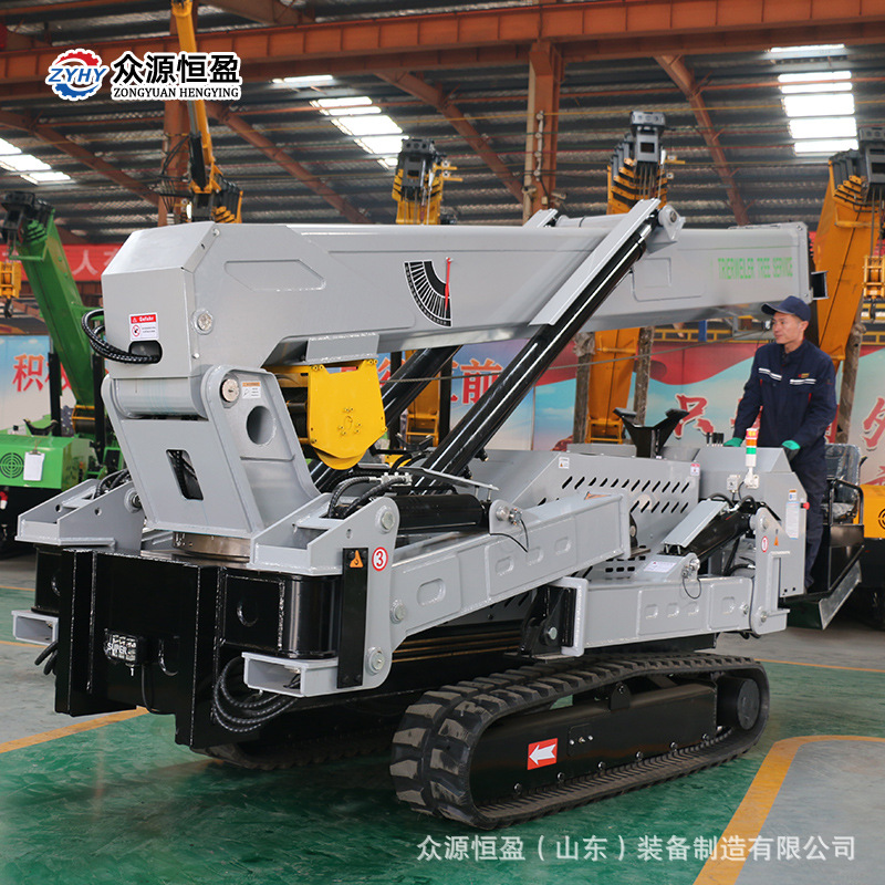 油电两用遥控履带蜘蛛吊车 众源5T蜘蛛吊小型蜘蛛吊 履带式蜘蛛吊