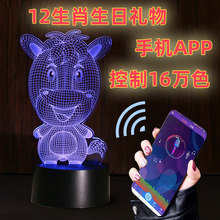 �_�I���N�YƷ3dСҹ��12��ФusbСapp�Z����RGB�߲ʷՇ���ҹ��