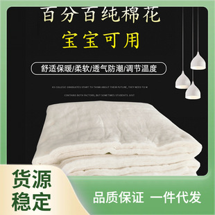 ✅ Wholesale New Xinjiang Long-Staple Cotton Washable Baby Cotton Compressed Needle-Punched Cotton Summer Cool Quilt Cotton Coat Baby