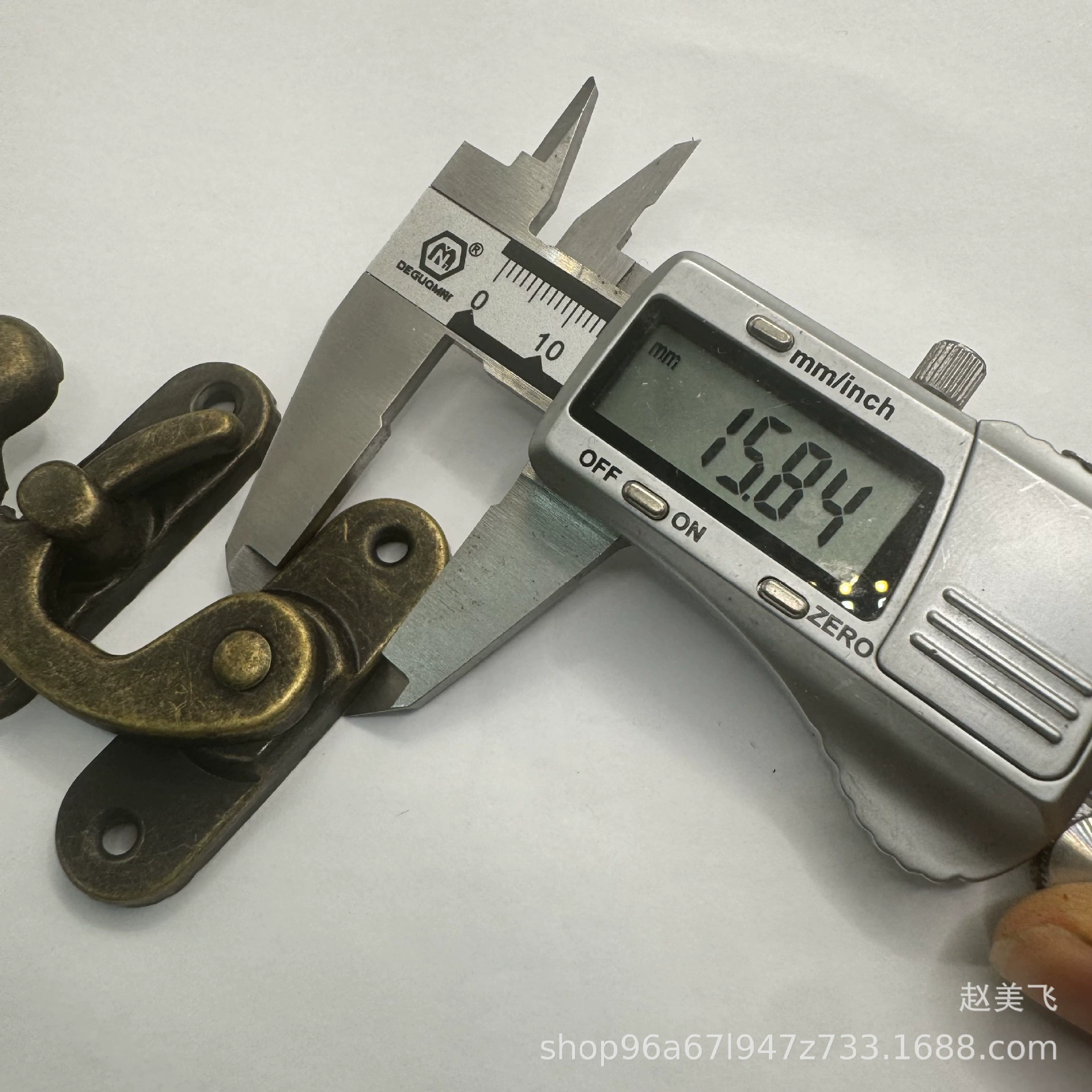 Accessory, lock, gift box, wooden box, 53×63mm