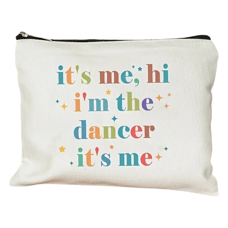 Bolsa de cosméticos simple europea y americana impermeable de algodón y lino bolsa de cremallera bolsa de almacenamiento de joyas cosméticas bolsa de almacenamiento de artículos de tocador bolsa