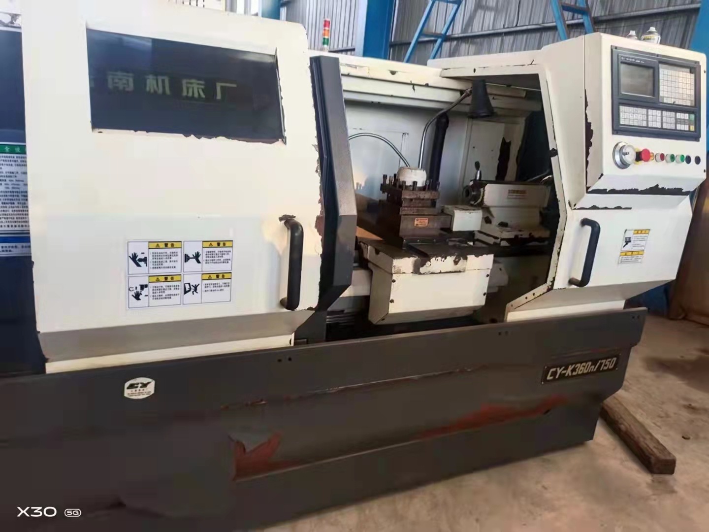 转让二手云南CY-K360数控卧式车床二手云南数控卧式车