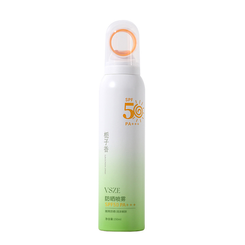 VSZE spray protector solar de apertura pequeña aislamiento impermeable a prueba de sudor a prueba de UV entrenamiento militar necesario explosión fábrica de cabello recto