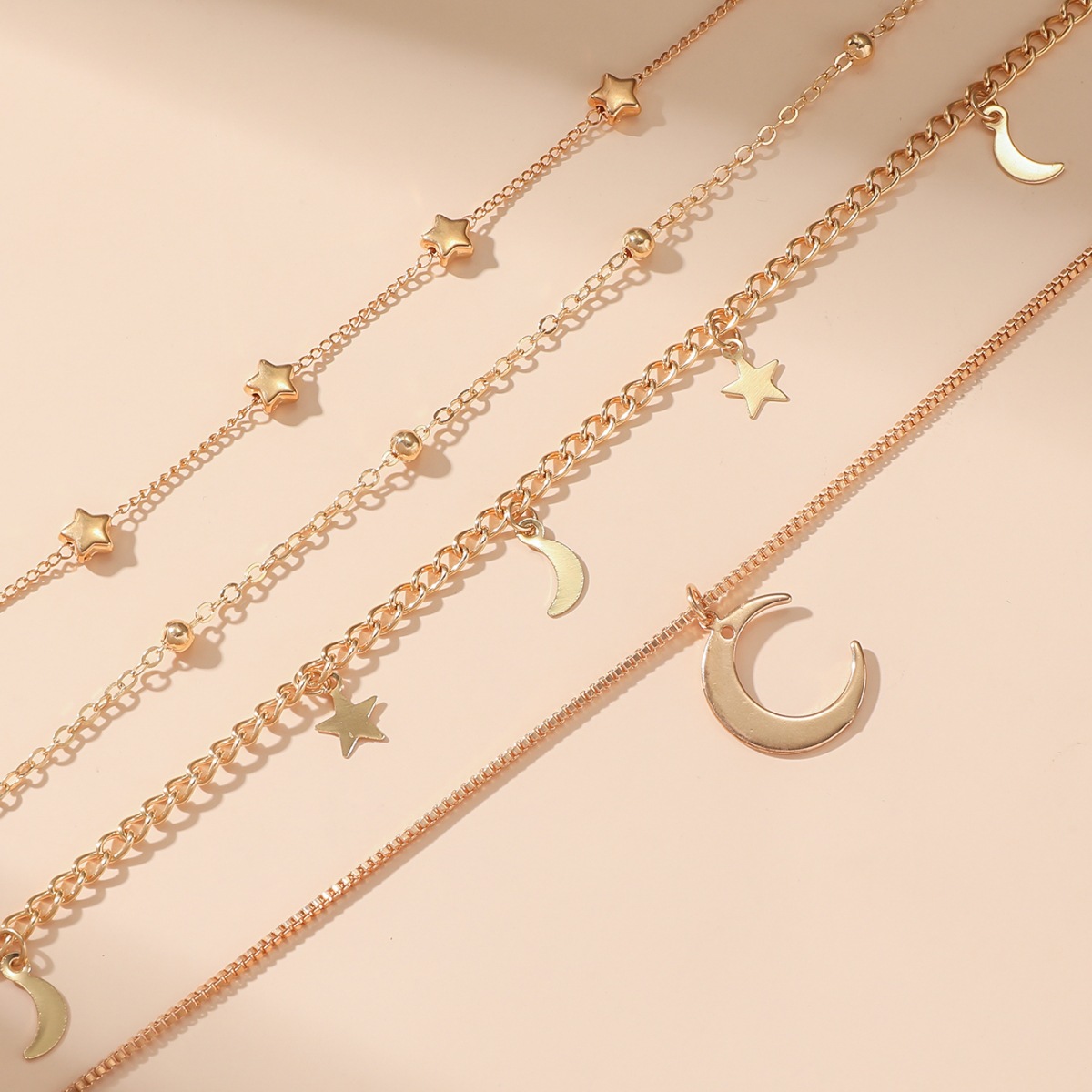15g Weight Pendant Necklace, Multi Charms Necklace, Earrings Classification Beaded Chain, cable chain, snake chain Chain Type 1 Set Quantity Casual, Holiday, Daily, Beach Occasion Imitation Pearl, Alloy, Seed Bead, Iron Material Star, Moon, Heart Shape, Shell Pattern All Seasons Season Women's Gender Plating Design Elegant, Lady, Modern Style Style Women's Imitation Pearl Alloy Seed Bead Beaded Chain Cable Chain Snake Chain Plating Star Moon Heart Shape Pendant Necklace Multi Charms Necklace Earrings Imitation Pearl Jewelry 17