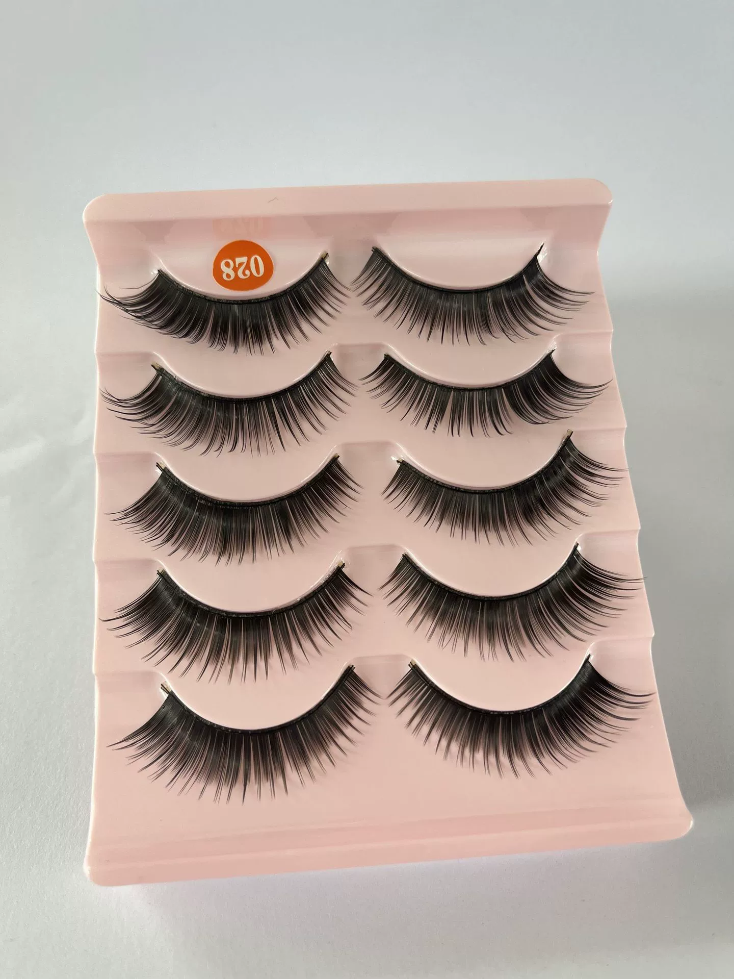 Плотные наlashes, 5 пар, европейский стиль
