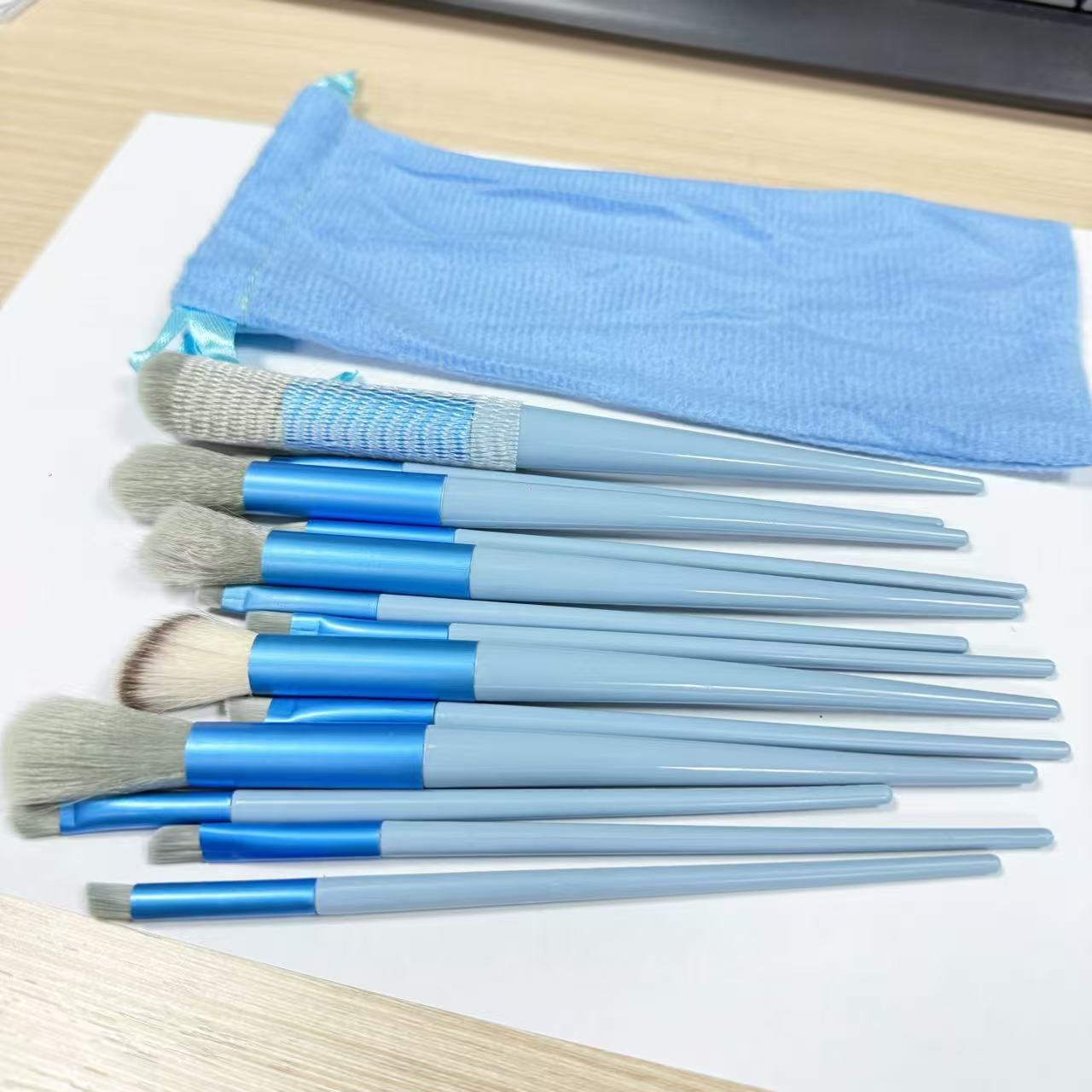 13 bolsas azules + de terciopelo